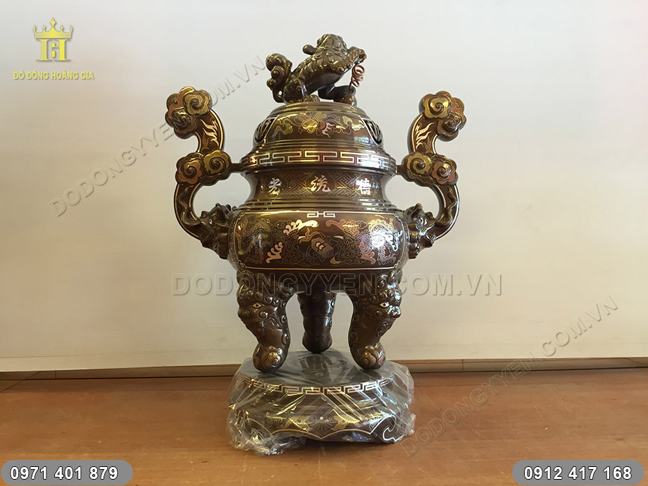 đỉnh đồng 70 ngũ sắc